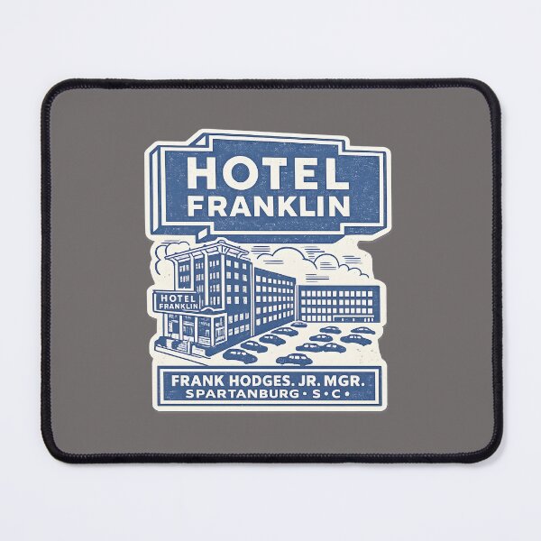 Item preview, Hotel Franklin Spartanburg designed and sold by Collectology.