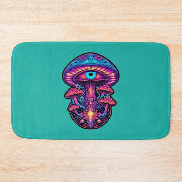 Item preview, Mystical Eye'd Psychedelic Mushroom: Enthralling Whimsical Artistry for Counterculture Connoisseurs designed and sold by PSYCRAFTINGSTORE.