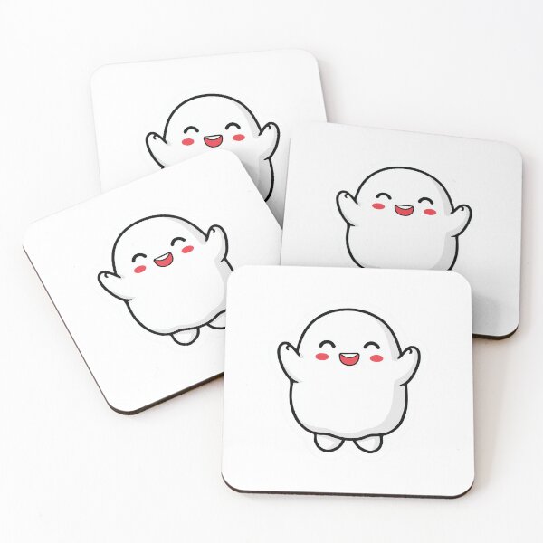 Item preview, Cute Ghost Kawaii Happy Spooky Boo designed and sold by StickerMan17.