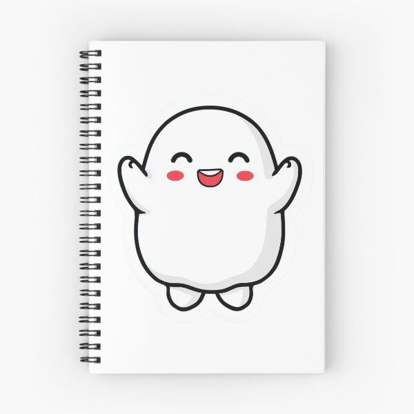 Item preview, Cute Ghost Kawaii Happy Spooky Boo designed and sold by StickerMan17.