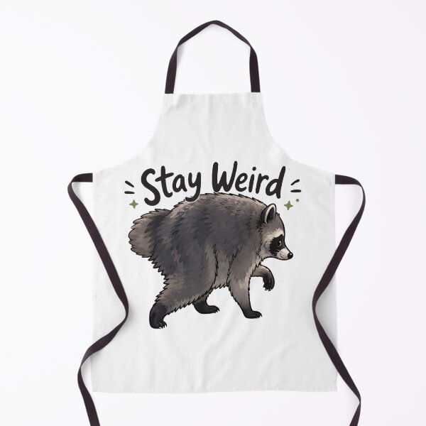 Item preview, Jimothy Raccoon Stay Weird Cartoon designed and sold by aistrokeofart.