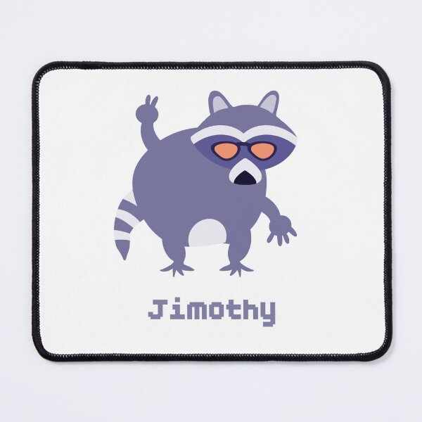 Item preview, Jimothy The Legendary Racoon Illustration designed and sold by EduIllustrates.