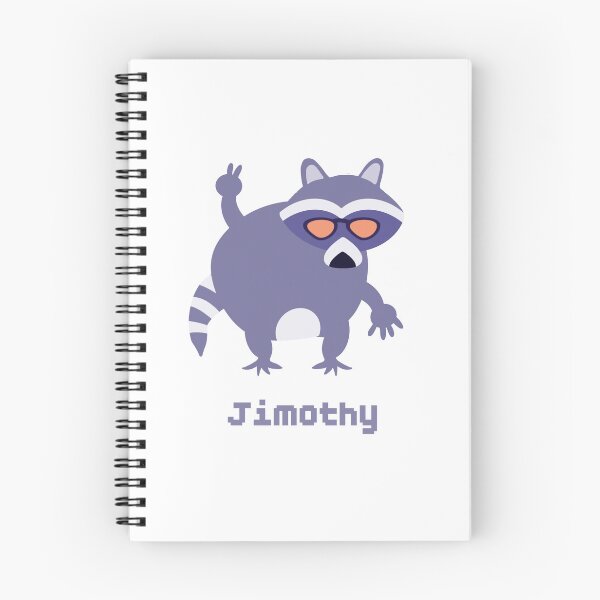 Item preview, Jimothy The Legendary Racoon Illustration designed and sold by EduIllustrates.