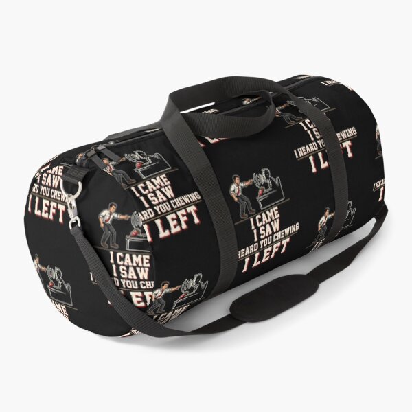 Item preview, I Came I Saw I Heard You Chewing I Left Funny Misophonia Humor designed and sold by Redgiant87x.