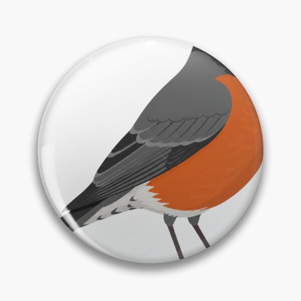 Item preview, American Robin with Golden Crown – Regal Bird Illustration designed and sold by cute-corner0.
