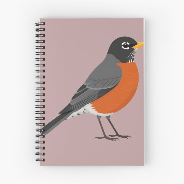 Item preview, American Robin with Golden Crown – Regal Bird Illustration designed and sold by cute-corner0.