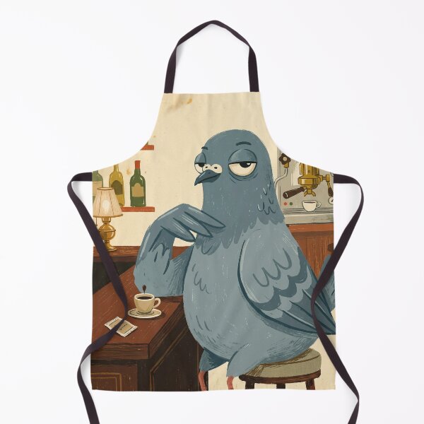 Aperçu de l'œuvre Pigeon expresso créée et vendue par Marmalade Oddities.