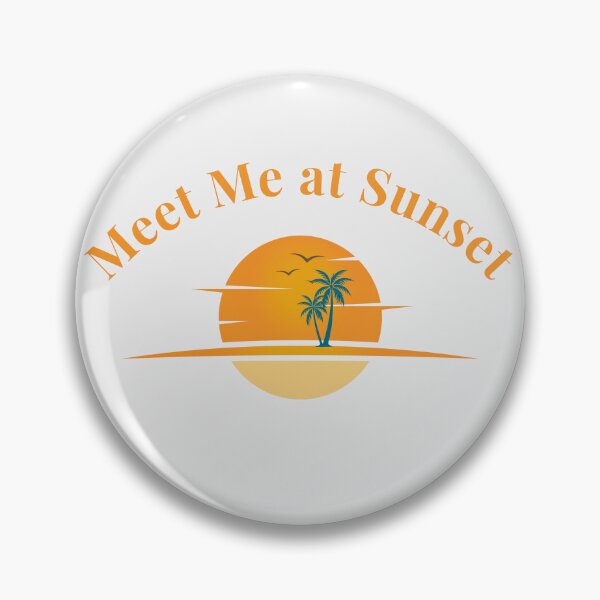 Artikelvorschau, Treffen Sie mich am Sunset Tropical Beach Sunset Vacation Design entworfen und verkauft von MadeByMira.