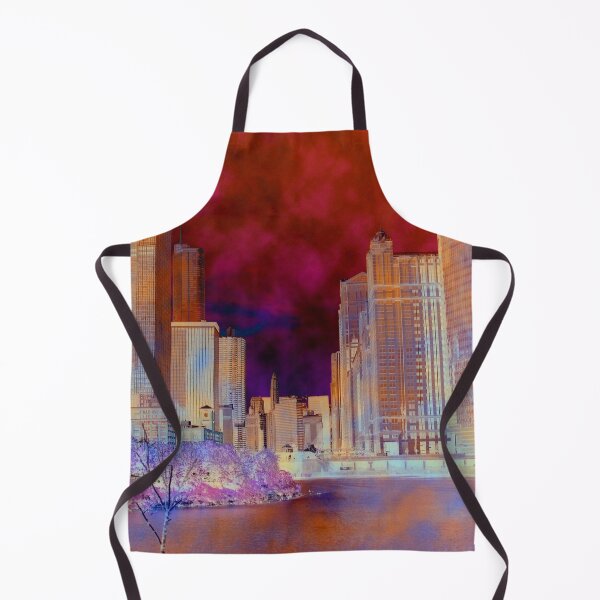 Item preview, Chicago Skyline From Chicago River designed and sold by BGGretchen.