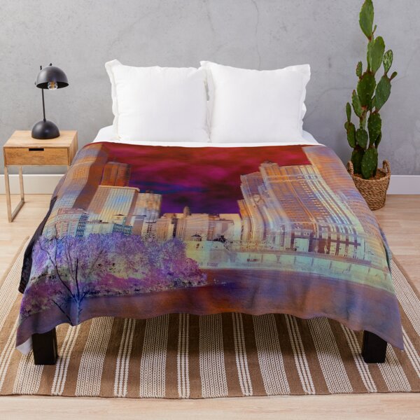 Item preview, Chicago Skyline From Chicago River designed and sold by BGGretchen.
