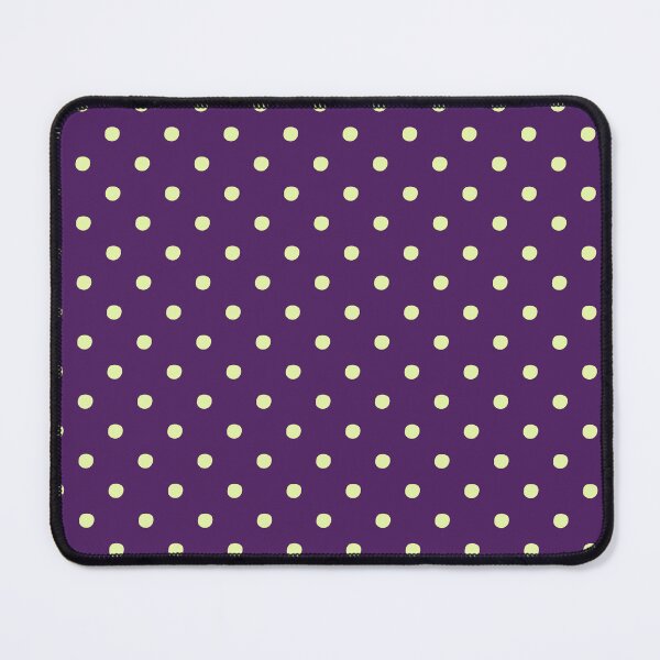 Item preview, Cream and Dark Purple Polka Dots | Minimalist Cream Dots on Deep Purple Pattern | Pastel Cream and Purple Dots | Elegant Cream and Dark Violet Polka Dots | Rustic Dark Purple Dotted designed and sold by VivaFy.