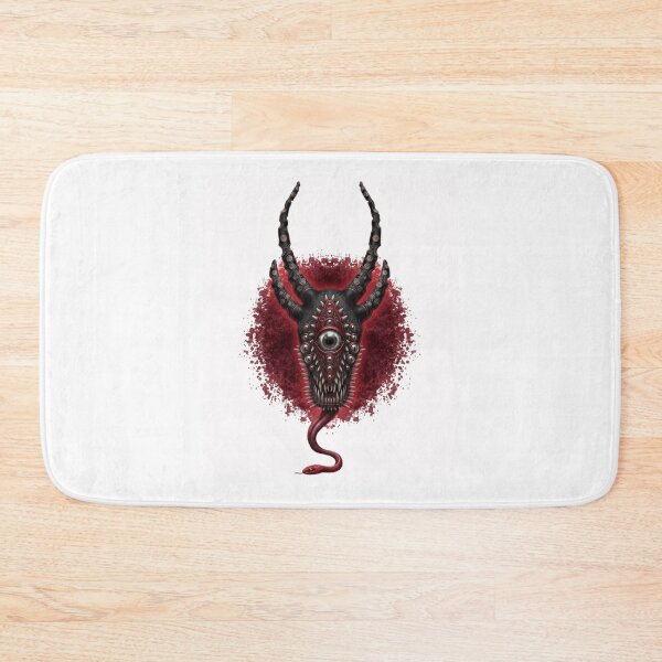 Item preview, Dark Fantasy Demon Skull with All-Seeing Eye and Serpent designed and sold by MayMay79831.