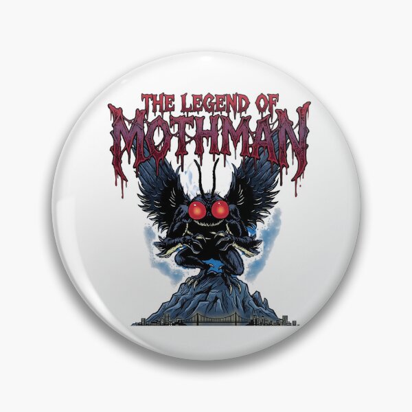 Item preview, The Legend of Mothman designed and sold by Dabbah Studio.