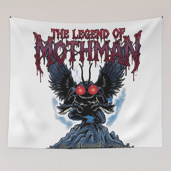 Item preview, The Legend of Mothman designed and sold by Dabbah Studio.