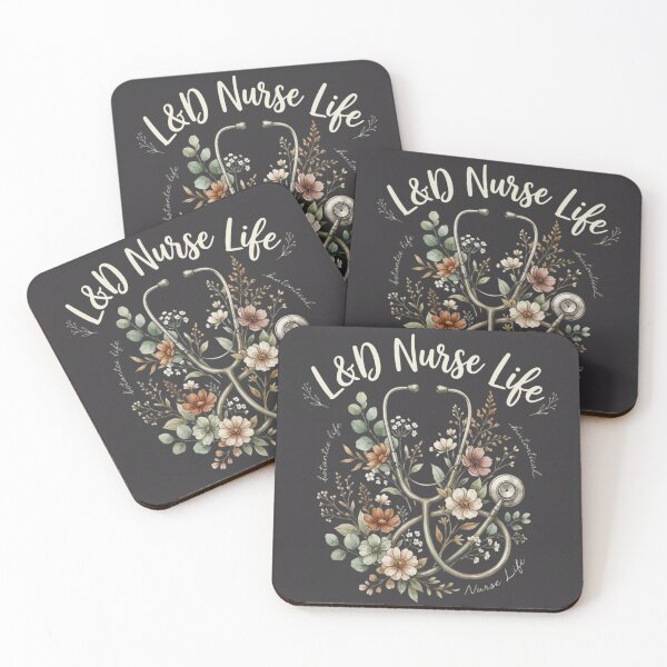 Item preview, L&D Nurse Life: Floral Stethoscope Nurse Life PNG Medical Worker Boho Nursing Design  designed and sold by SARAGOZ.