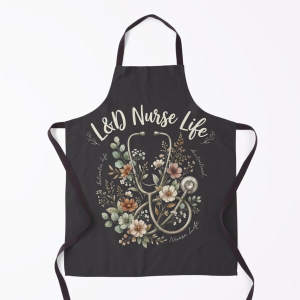 Item preview, L&D Nurse Life: Floral Stethoscope Nurse Life PNG Medical Worker Boho Nursing Design designed and sold by SARAGOZ.