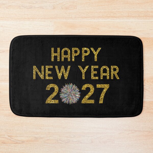 Item preview, Happy New Year 2027 designed and sold by Cat Lady Designs.