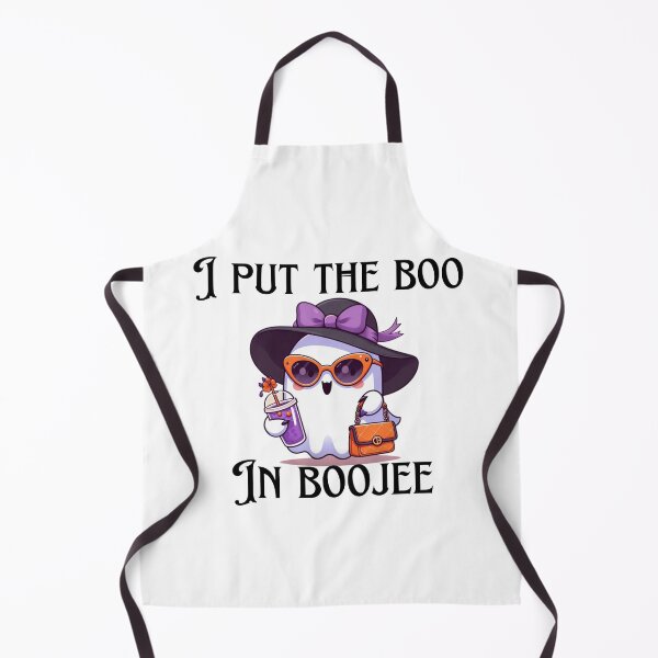 Item preview, I Put the Boo in Boujee | Cute Ghost with Handbag & Drink Funny Halloween T-Shirt designed and sold by Jcastro0115.