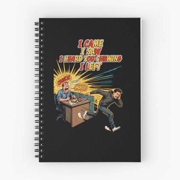 Item preview, I Came I Saw I Heard You Chewing I Left Funny Introvert Sarcastic Quote designed and sold by Redgiant87x.