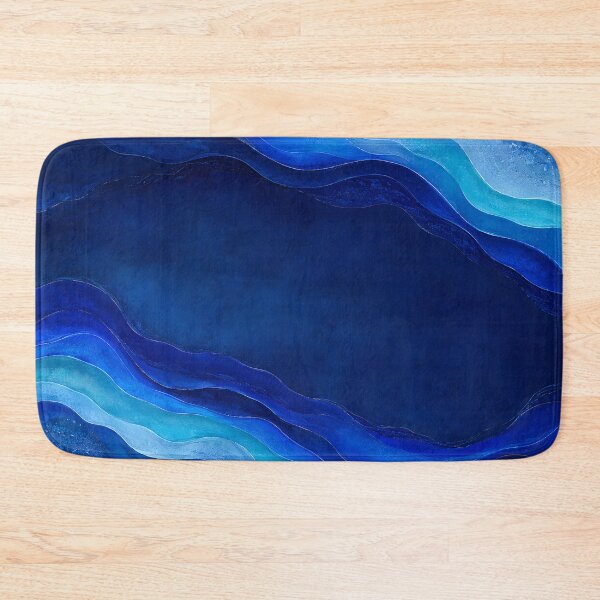 Item preview, Blue Waves designed and sold by Groovy Day's Revival Studio.