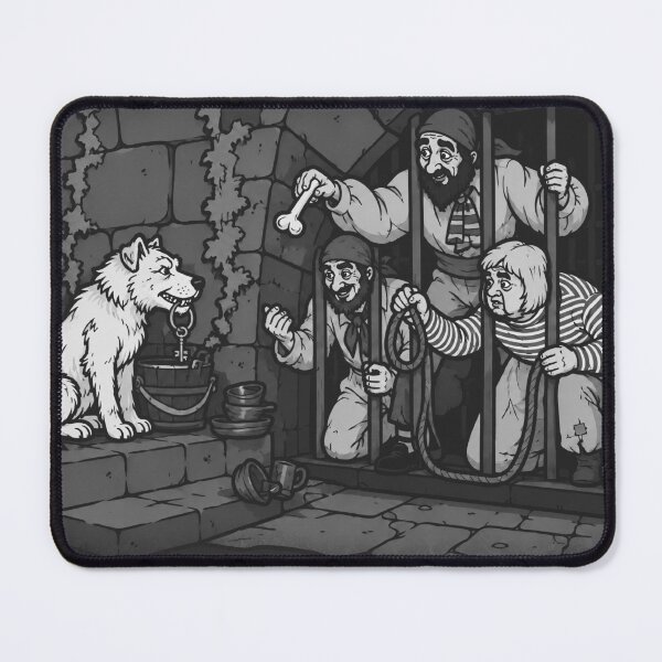 Item preview, Pirate Jail Black designed and sold by Illannoyed.