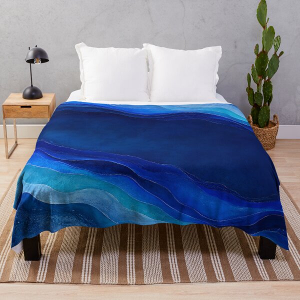 Item preview, Blue Waves designed and sold by Groovy Day's Revival Studio.