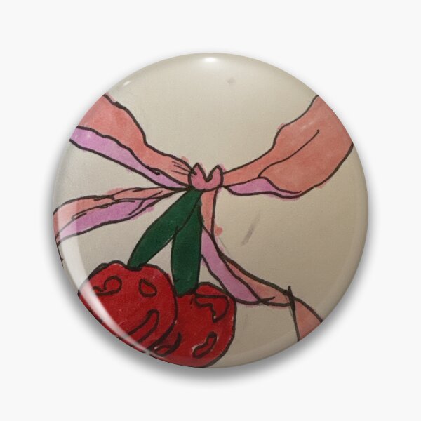 Item preview, This is a cherry with a bow on it. designed and sold by FunByJune.