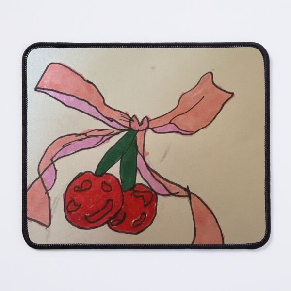 Item preview, This is a cherry with a bow on it. designed and sold by FunByJune.