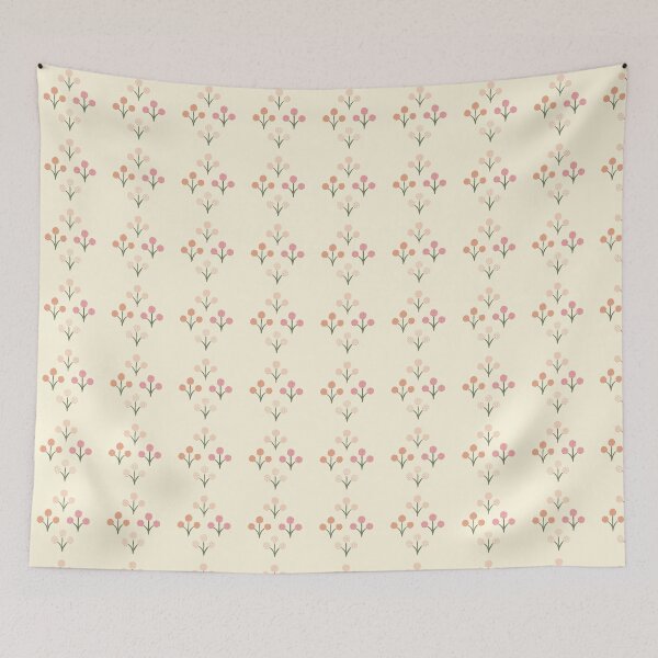 Item preview, Seamless Pink Floral Design designed and sold by Cato Designs.