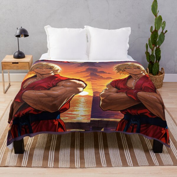 Item preview, Video Games - Fictional Fighter, Shoryuken Fury at Sunset designed and sold by Zone--Gaming.