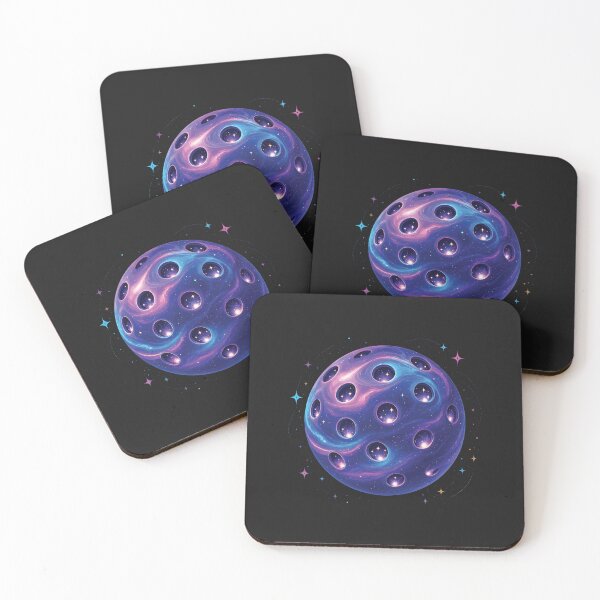 Item preview, Cosmic Pickleball Galaxy Ball designed and sold by andromeda-redd.