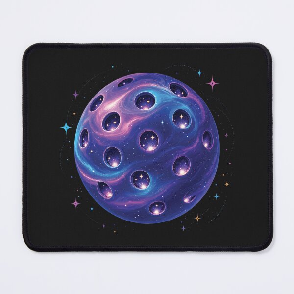 Item preview, Cosmic Pickleball Galaxy Ball designed and sold by andromeda-redd.