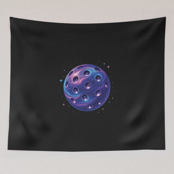 Item preview, Cosmic Pickleball Galaxy Ball designed and sold by andromeda-redd.
