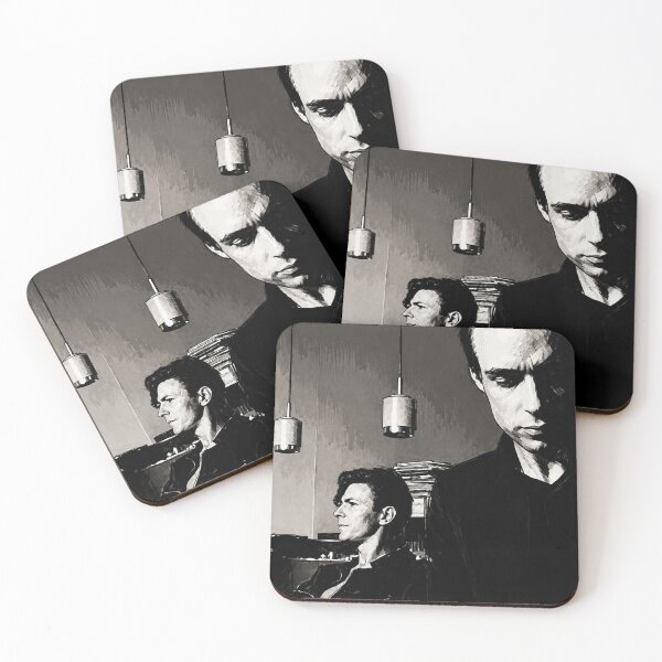 Item preview, Brian Eno & David Bowie iconic image designed and sold by Lifer Art and Design.