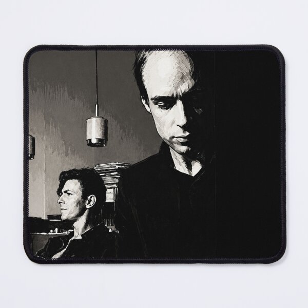 Item preview, Brian Eno & David Bowie iconic image designed and sold by Lifer Art and Design.