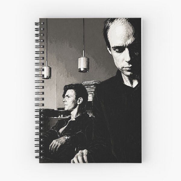 Item preview, Brian Eno & David Bowie iconic image designed and sold by Lifer Art and Design.