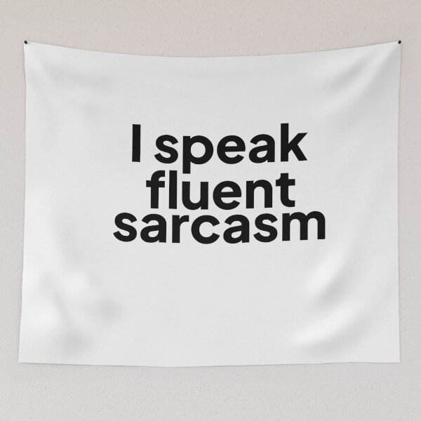 Item preview, Speak sarcasm designed and sold by anuggra.