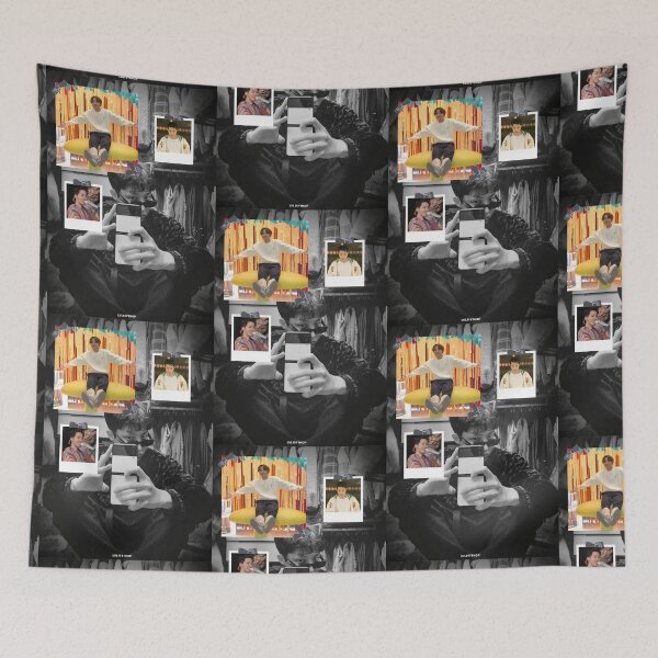 Item preview, J-Hope Collage Print designed and sold by lulssyshop.