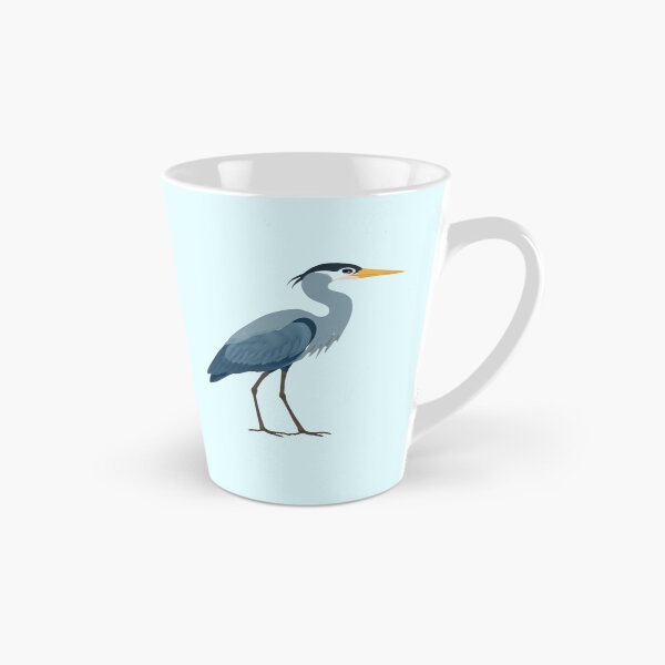 Item preview, Majestic Heron Bird Illustration – Elegant Wildlife Nature Art designed and sold by cute-corner0.