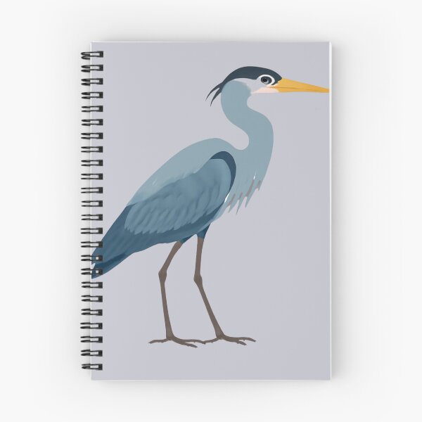 Item preview, Majestic Heron Bird Illustration – Elegant Wildlife Nature Art designed and sold by cute-corner0.
