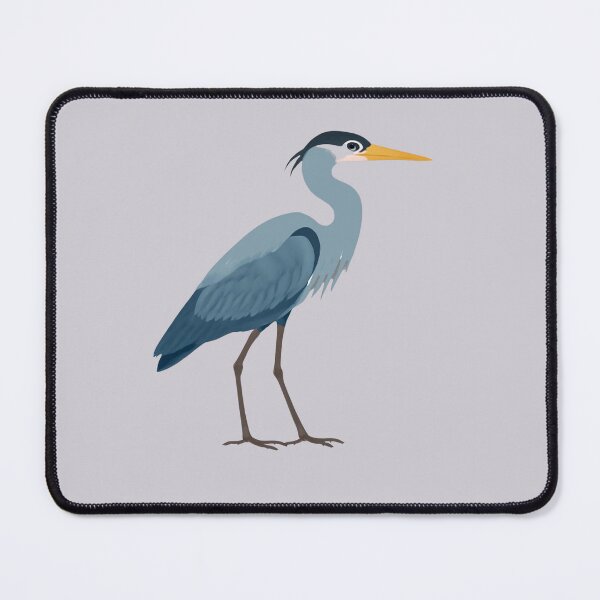Item preview, Majestic Heron Bird Illustration – Elegant Wildlife Nature Art designed and sold by cute-corner0.