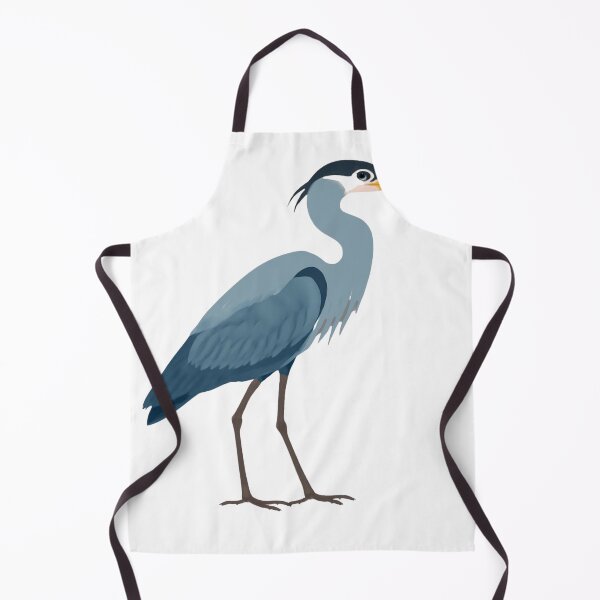 Item preview, Majestic Heron Bird Illustration – Elegant Wildlife Nature Art designed and sold by cute-corner0.