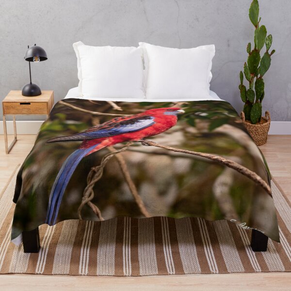 Item preview, Crimson Rosella Australian Parrot Nature Photography designed and sold by AuraInkSC.