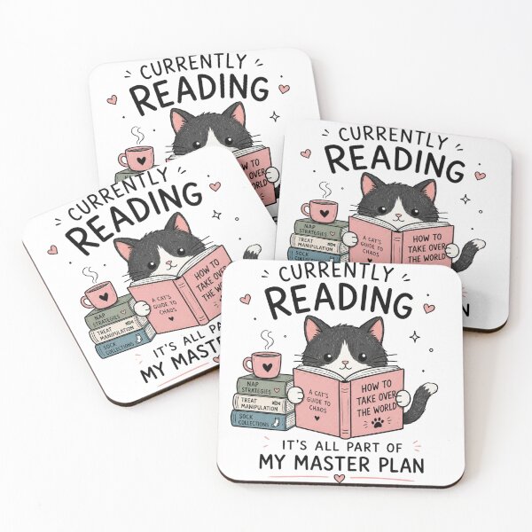 Item preview, Currently Reading: How to Take Over the World | Funny Cat Reading Book | Cute Book Lover Gift | Cat Lover Shirt designed and sold by RaeaSunShineDesigns.