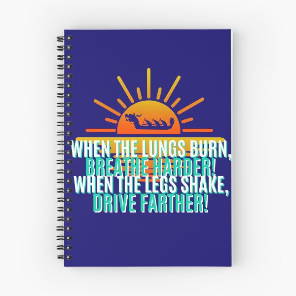 Item preview, When the Lungs burn, breather harder! designed and sold by PADDLES UP!.