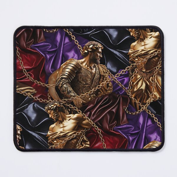 Item preview, Golden Classical Statues Luxury Silk Chains Pattern designed and sold by ZhivanCrimson.