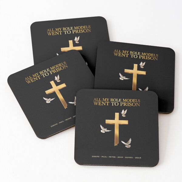 Item preview, All My Role Models Went to Prison Christian – Jesus Gospel Religious Quote designed and sold by Redgiant87x.