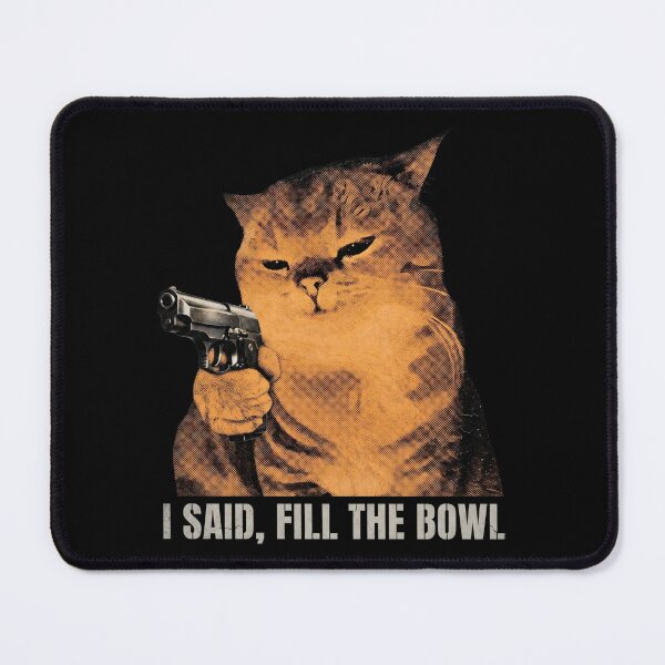 Item preview, Funny Cat Shirt Cat with Gun T-Shirt Badass Cat Leather Vest Tee Sarcastic Cat Lover Gift Cute Cat Pun Top Funny Animal T-Shirt [Black Shirt Only] designed and sold by Off-Road-Zone.