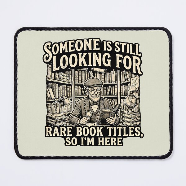 Item preview, Someone is still looking for rare book titles - Antiquarian bookseller designed and sold by ParadoxParadox.
