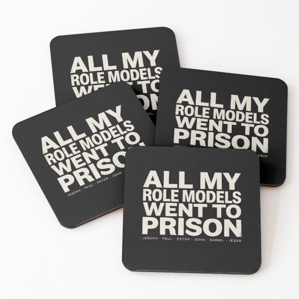 Item preview, All My Role Models Went to Prison Christian – Gospel Faith Jesus Quote designed and sold by Redgiant87x.
